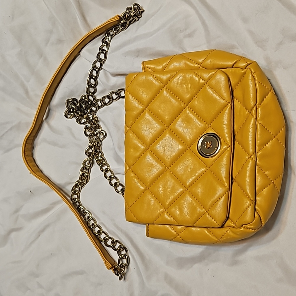 Yellow purse